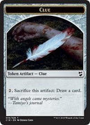 Clue // Construct (021) Double-sided Token [Commander 2018 Tokens] - Rocket TCG
