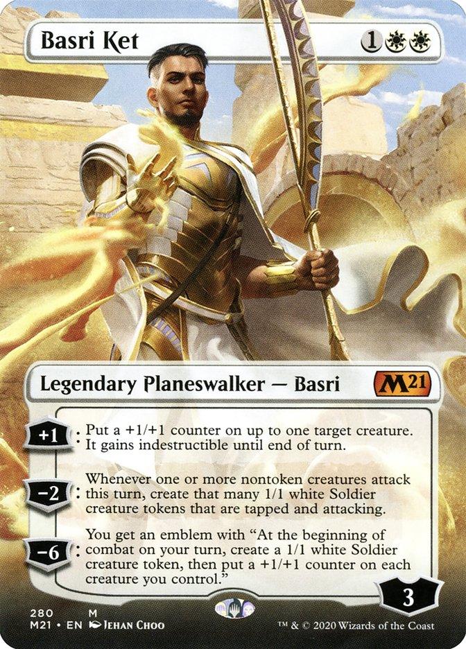 Basri Ket (Borderless) [Core Set 2021] - Rocket TCG