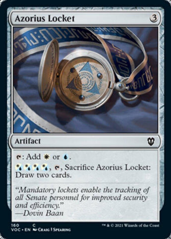Azorius Locket [Innistrad: Crimson Vow Commander] - Rocket TCG