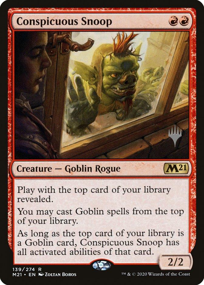 Conspicuous Snoop (Promo Pack) [Core Set 2021 Promos] - Rocket TCG