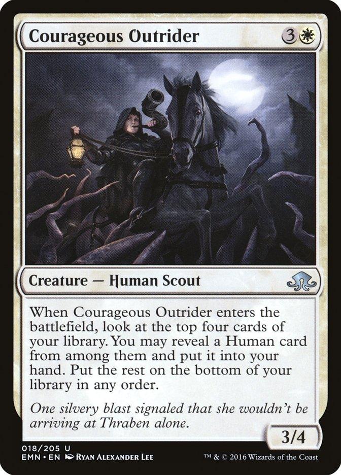 Courageous Outrider [Eldritch Moon] - Rocket TCG