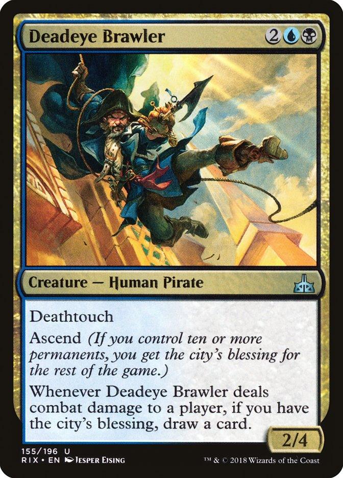 Deadeye Brawler [Rivals of Ixalan] - Rocket TCG