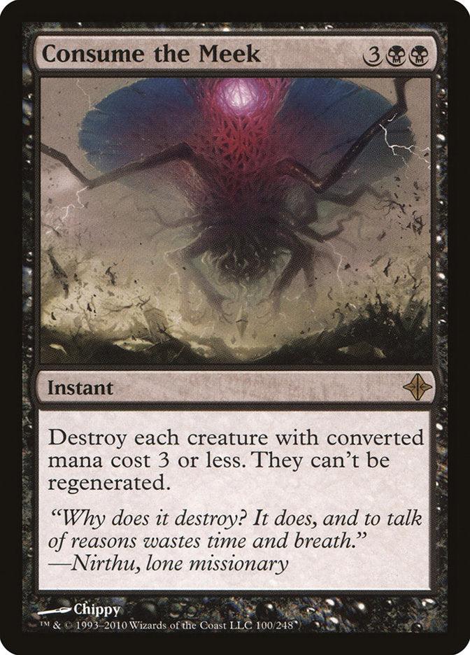 Consume the Meek [Rise of the Eldrazi] - Rocket TCG