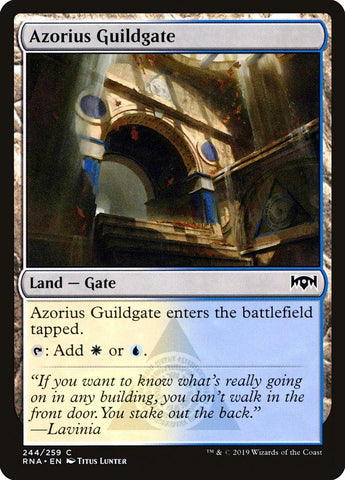 Azorius Guildgate (244/259) [Ravnica Allegiance] - Rocket TCG