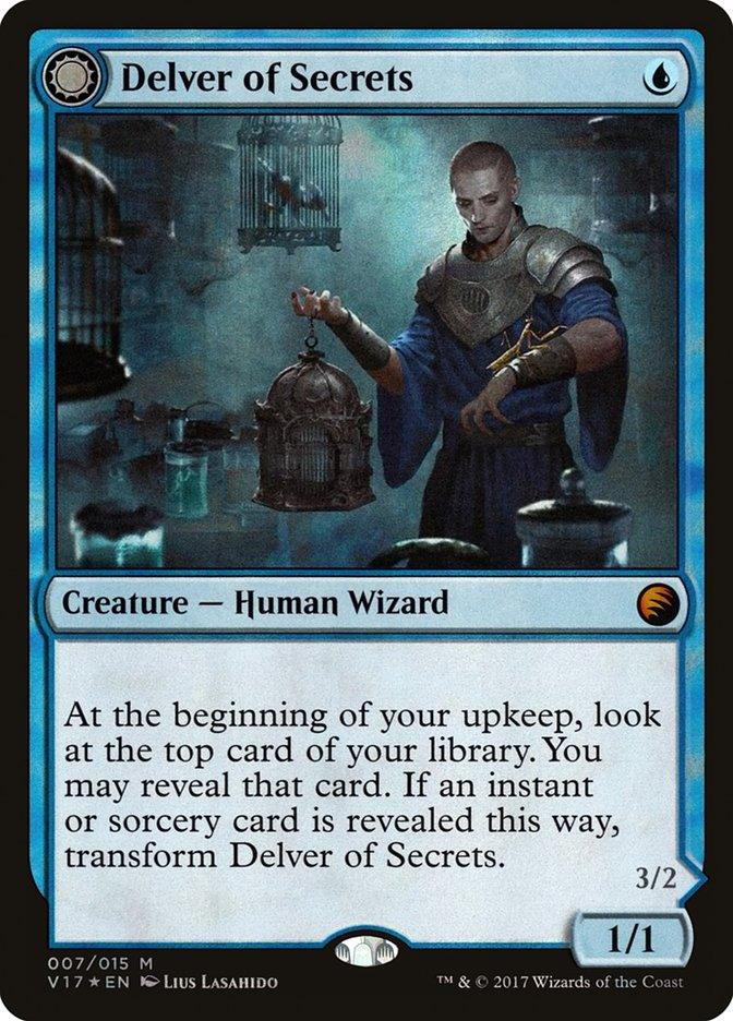 Delver of Secrets // Insectile Aberration [From the Vault: Transform] - Rocket TCG