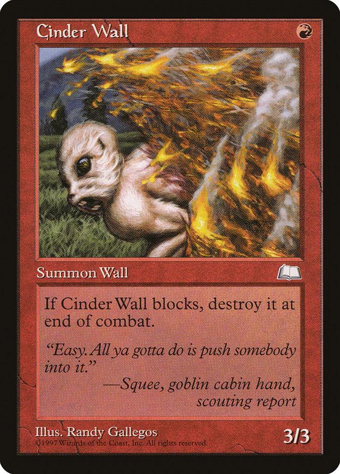 Cinder Wall [Weatherlight] - Rocket TCG