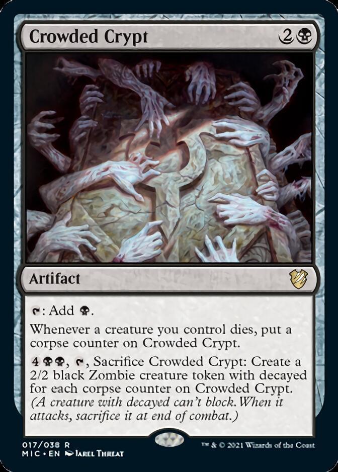 Crowded Crypt [Innistrad: Midnight Hunt Commander] - Rocket TCG