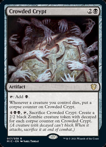 Crowded Crypt [Innistrad: Midnight Hunt Commander] - Rocket TCG