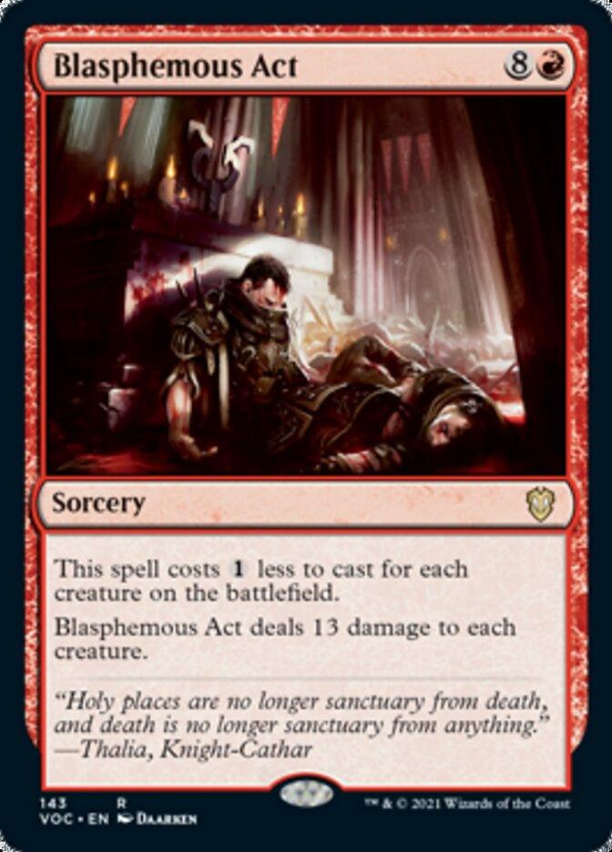 Blasphemous Act [Innistrad: Crimson Vow Commander] - Rocket TCG