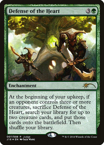 Defense of the Heart [Judge Gift Cards 2016] - Rocket TCG