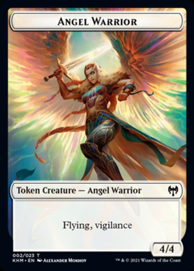 Angel Warrior Token [Kaldheim Tokens] - Rocket TCG