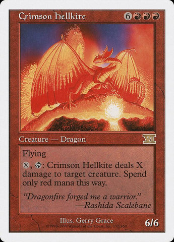 Crimson Hellkite [Classic Sixth Edition] - Rocket TCG