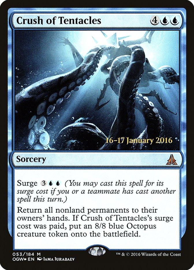 Crush of Tentacles [Oath of the Gatewatch Prerelease Promos] - Rocket TCG