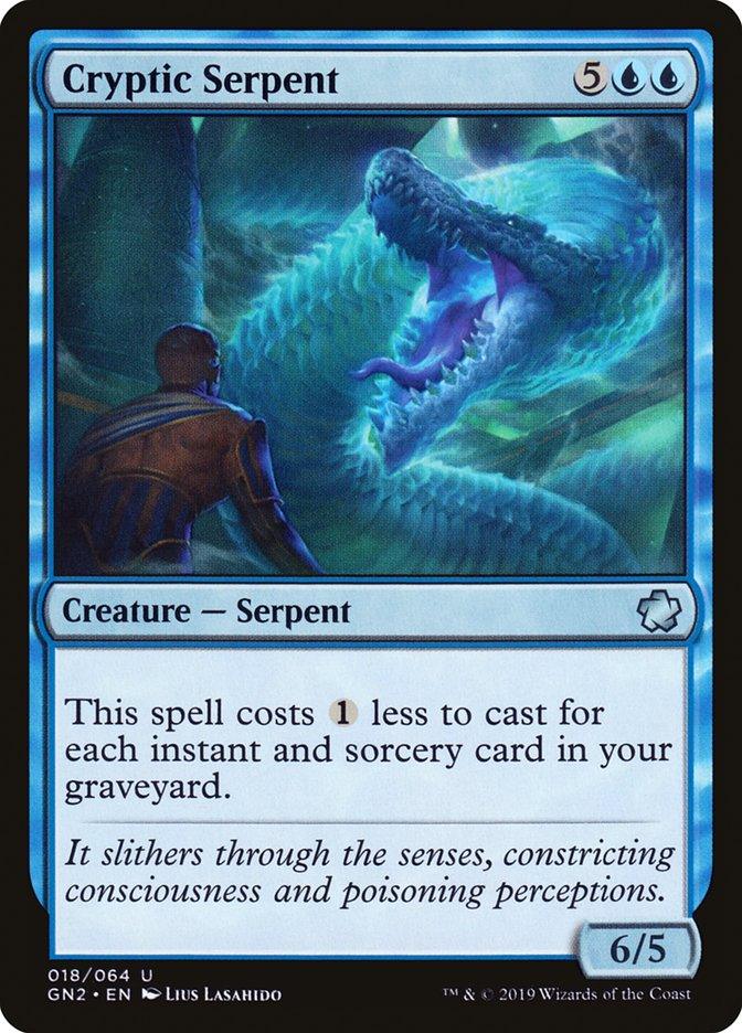 Cryptic Serpent [Game Night 2019] - Rocket TCG
