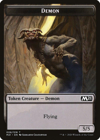 Demon Token [Core Set 2021 Tokens] - Rocket TCG