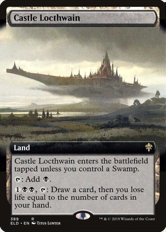 Castle Locthwain (Extended Art) [Throne of Eldraine] - Rocket TCG