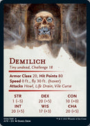 Demilich Art Card [Dungeons & Dragons: Adventures in the Forgotten Realms Art Series] - Rocket TCG