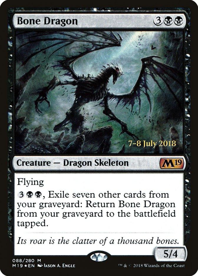Bone Dragon [Core Set 2019 Prerelease Promos] - Rocket TCG