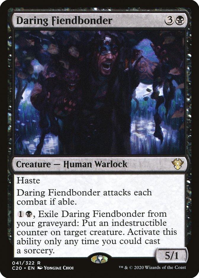 Daring Fiendbonder [Commander 2020] - Rocket TCG