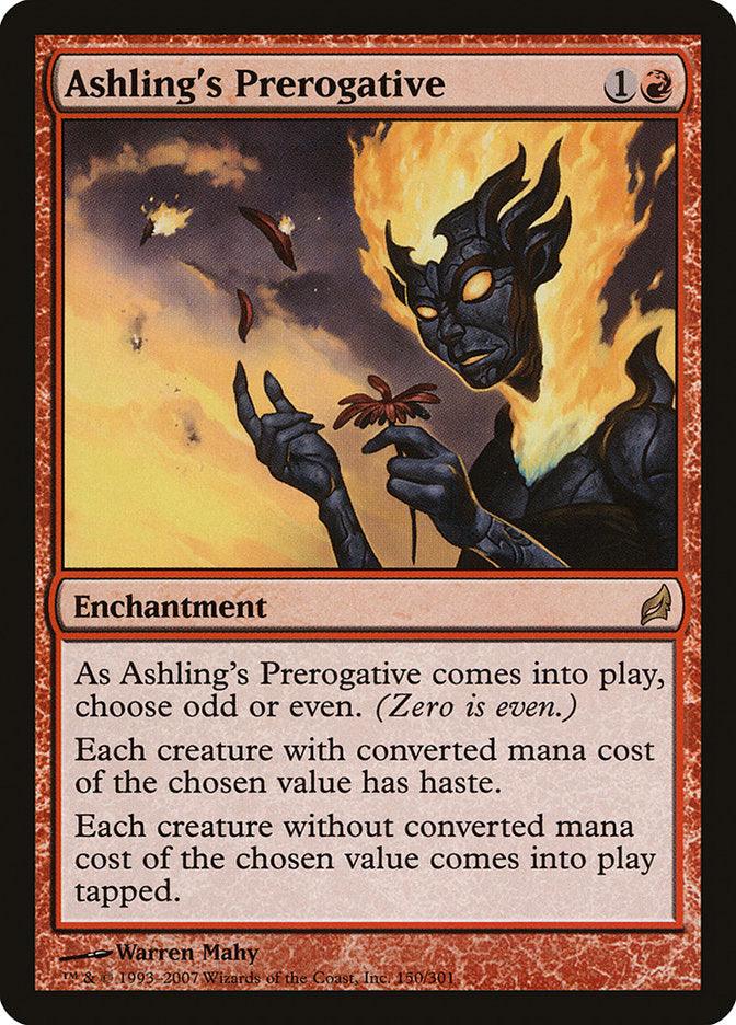 Ashling's Prerogative [Lorwyn] - Rocket TCG