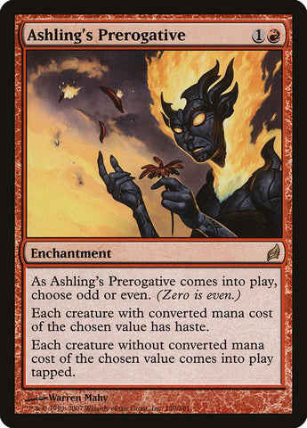 Ashling's Prerogative [Lorwyn] - Rocket TCG