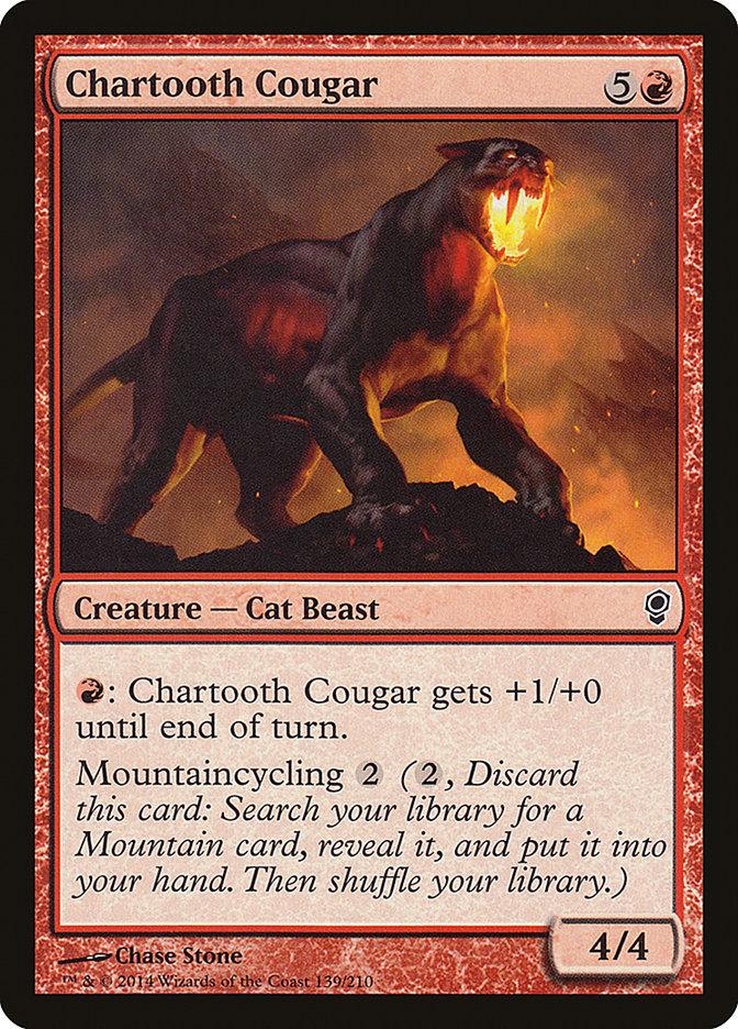 Chartooth Cougar [Conspiracy] - Rocket TCG