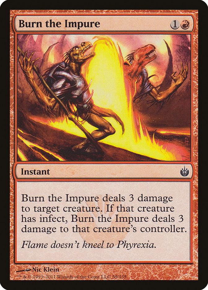 Burn the Impure [Mirrodin Besieged] - Rocket TCG