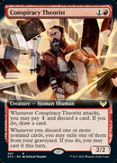 Conspiracy Theorist (Extended Art) [Strixhaven: School of Mages] - Rocket TCG