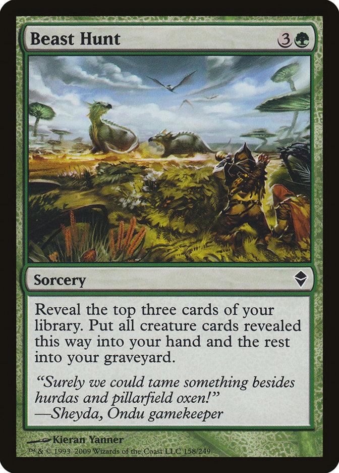 Beast Hunt [Zendikar] - Rocket TCG