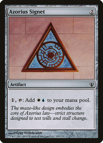 Azorius Signet [Archenemy] - Rocket TCG