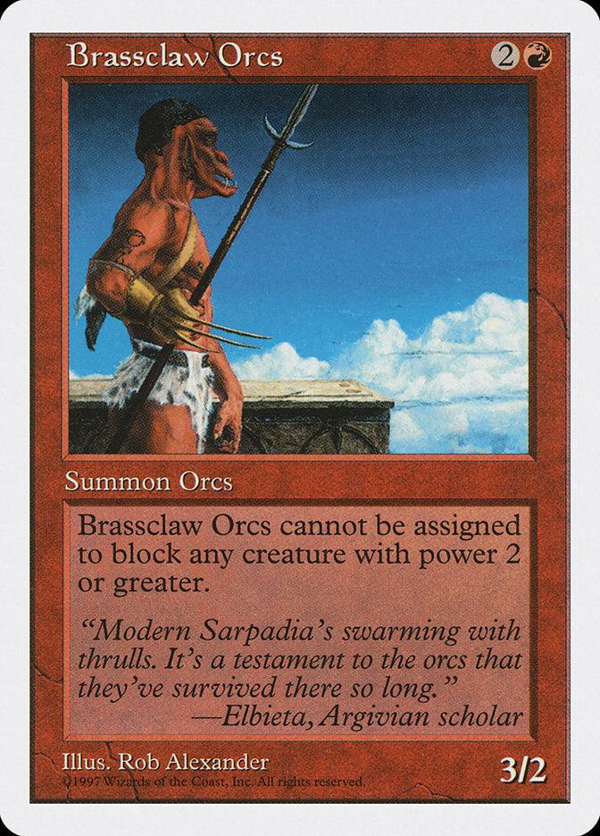 Brassclaw Orcs [Fifth Edition] - Rocket TCG