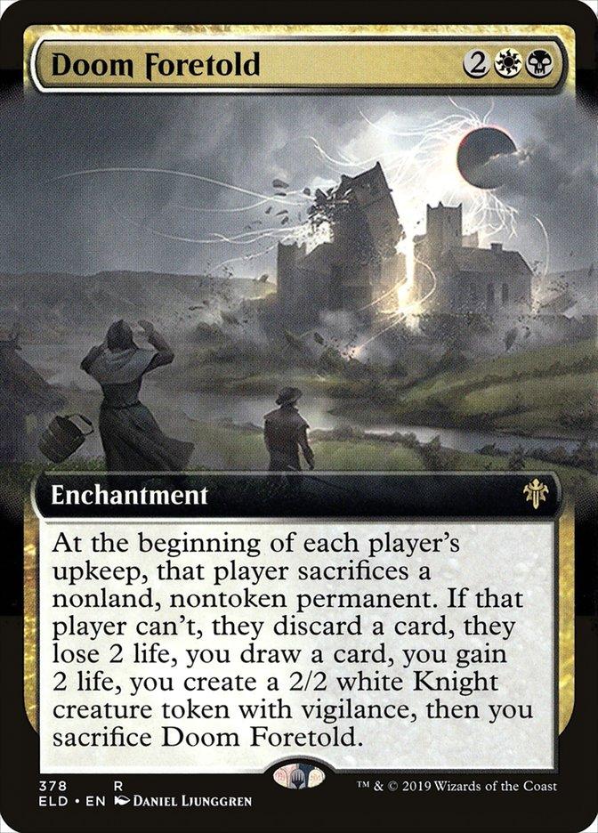 Doom Foretold (Extended Art) [Throne of Eldraine] - Rocket TCG