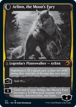 Arlinn, the Pack's Hope // Arlinn, the Moon's Fury [Innistrad: Double Feature] - Rocket TCG