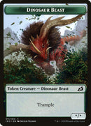 Dinosaur Beast Token [Ikoria: Lair of Behemoths Tokens] - Rocket TCG