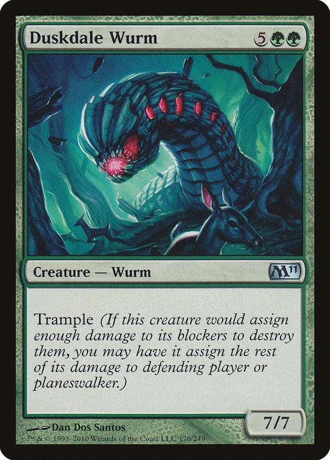 Duskdale Wurm [Magic 2011] - Rocket TCG