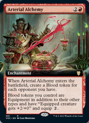 Arterial Alchemy (Extended Art) [Innistrad: Crimson Vow Commander] - Rocket TCG