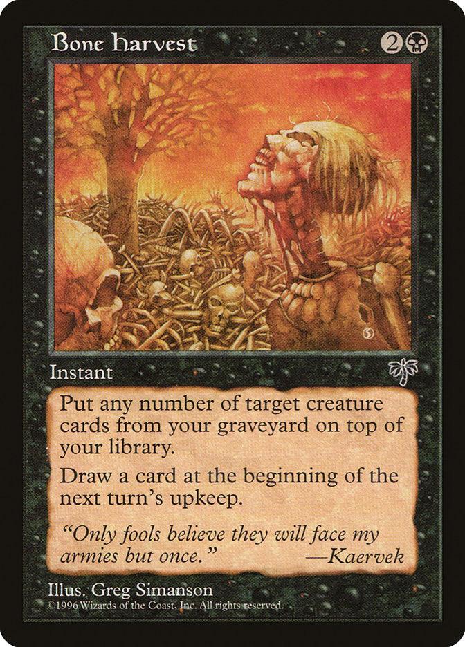 Bone Harvest [Mirage] - Rocket TCG