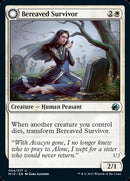 Bereaved Survivor // Dauntless Avenger [Innistrad: Midnight Hunt] - Rocket TCG