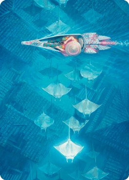 Discover the Impossible Art Card [Kamigawa: Neon Dynasty Art Series] - Rocket TCG