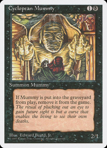 Cyclopean Mummy [Fourth Edition] - Rocket TCG