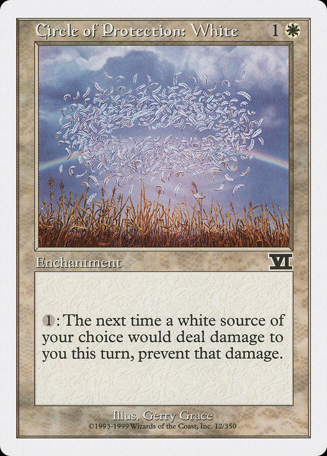 Circle of Protection: White [Classic Sixth Edition] - Rocket TCG