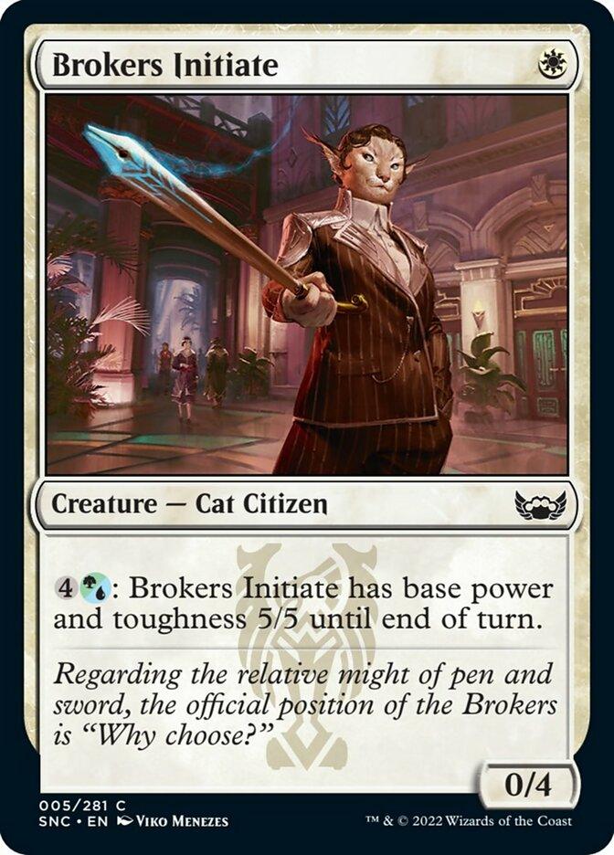 Brokers Initiate [Streets of New Capenna] - Rocket TCG