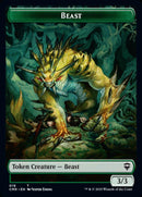 Beast (18) // Beast Token (19) [Commander Legends Tokens] - Rocket TCG