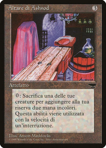 Ashnod's Altar (Italian) - "Altare di Ashnod" [Rinascimento] - Rocket TCG