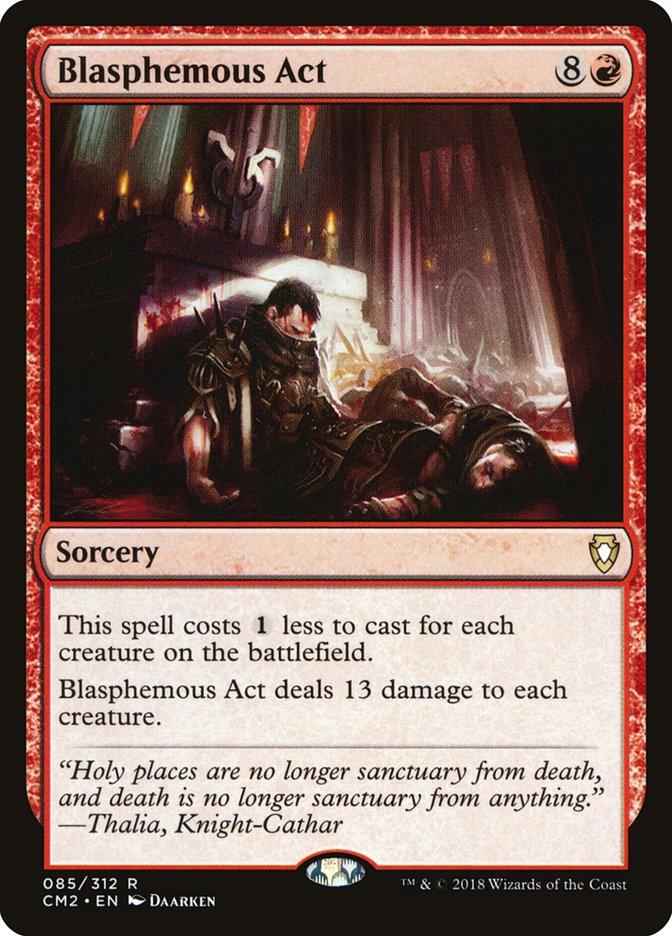 Blasphemous Act [Commander Anthology Volume II] - Rocket TCG