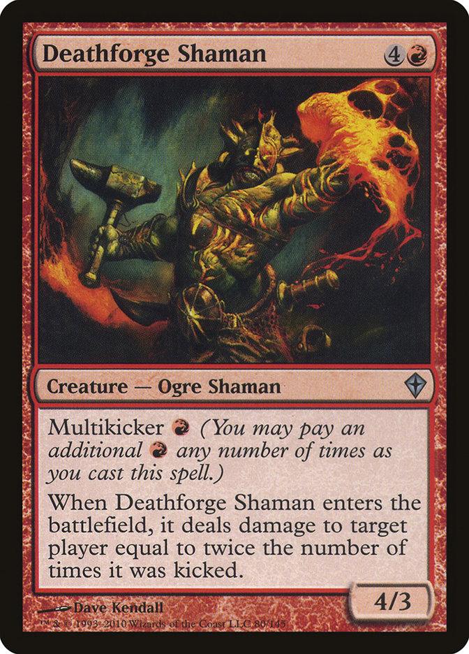 Deathforge Shaman [Worldwake] - Rocket TCG