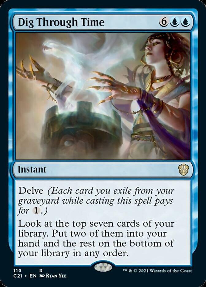 Dig Through Time [Commander 2021] - Rocket TCG