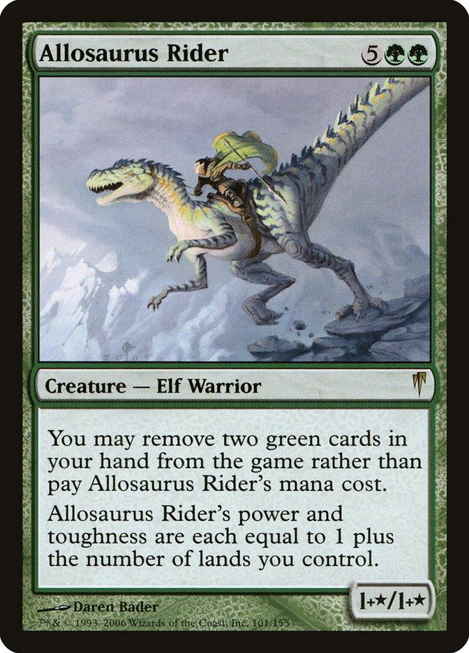Allosaurus Rider [Coldsnap] - Rocket TCG