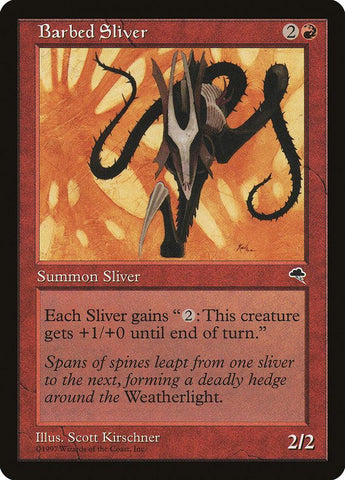 Barbed Sliver [Tempest] - Rocket TCG