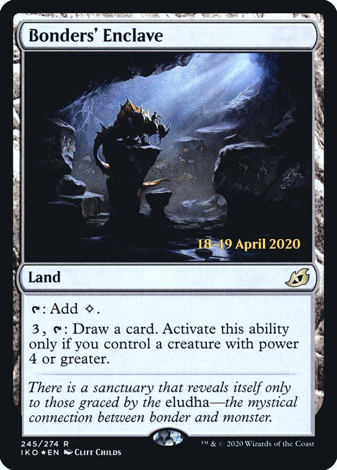 Bonders' Enclave [Ikoria: Lair of Behemoths Prerelease Promos] - Rocket TCG